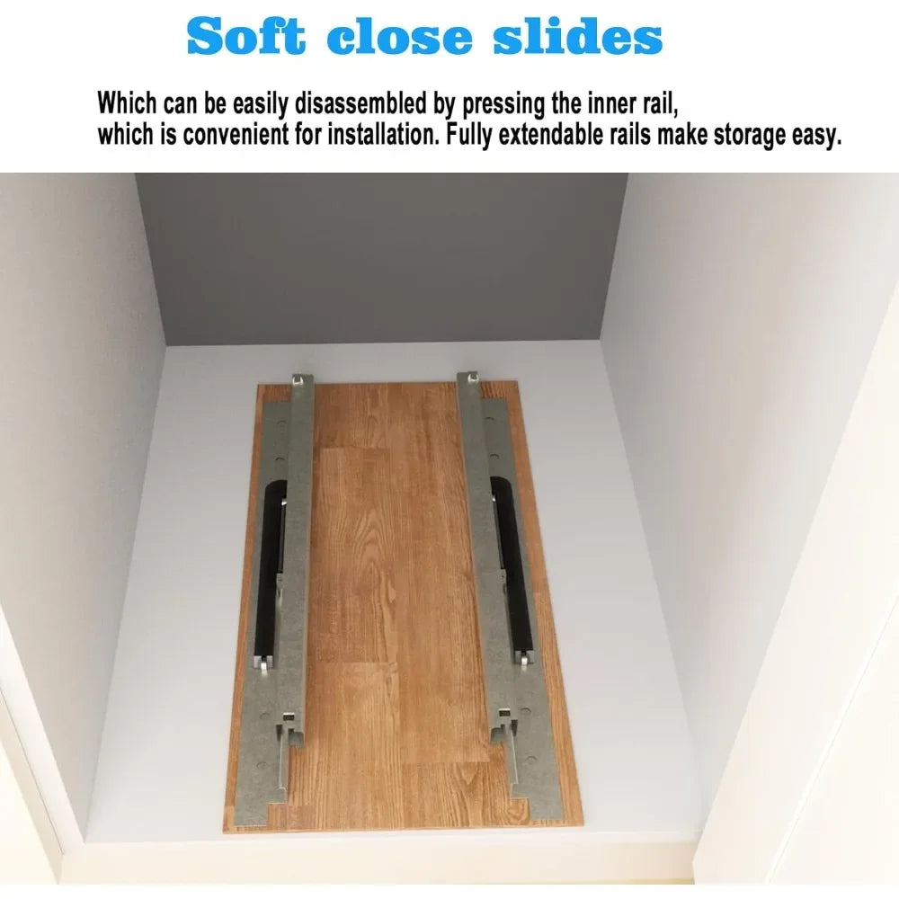 Pull-Out Spice Rack Organizer for Cabinet, (5" W x 21.9" D x 25.2" H) Multi-Use Wood Pull Out Cabinet Organizer (Slide Out)