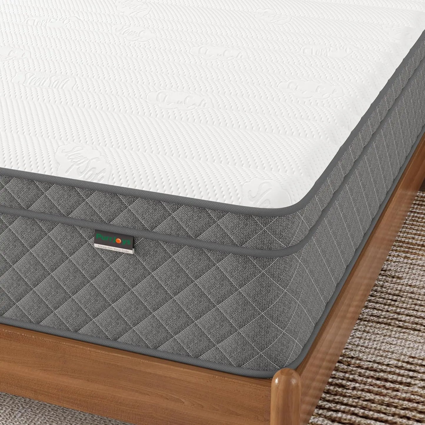 Full Queen Mattress Cooling Gel Memory Foam Pocket Spring