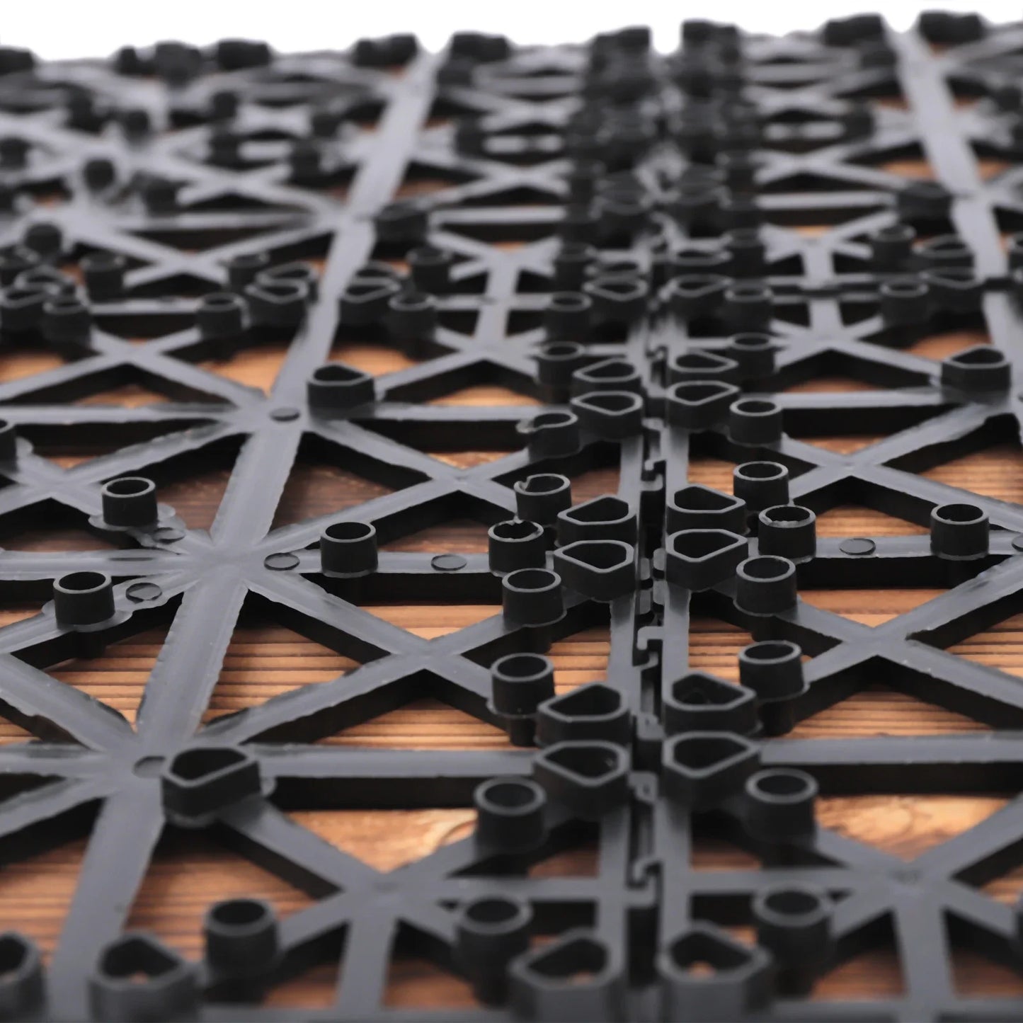 Interlocking Waterproof Outdoor Hardwood Flooring Tiles For Patio And Home