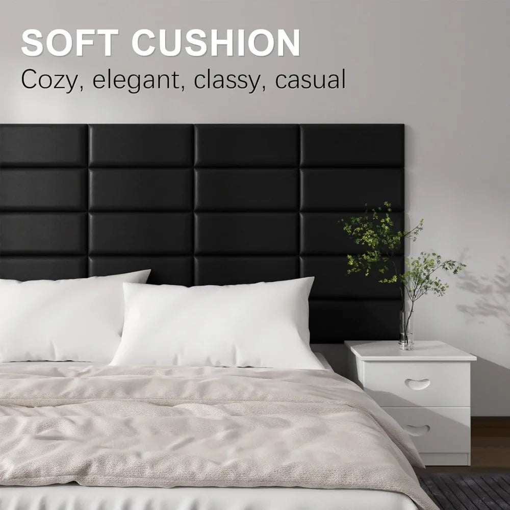 Self-Adhesive 3D Upholstered Wall Panels Full Queen King Set