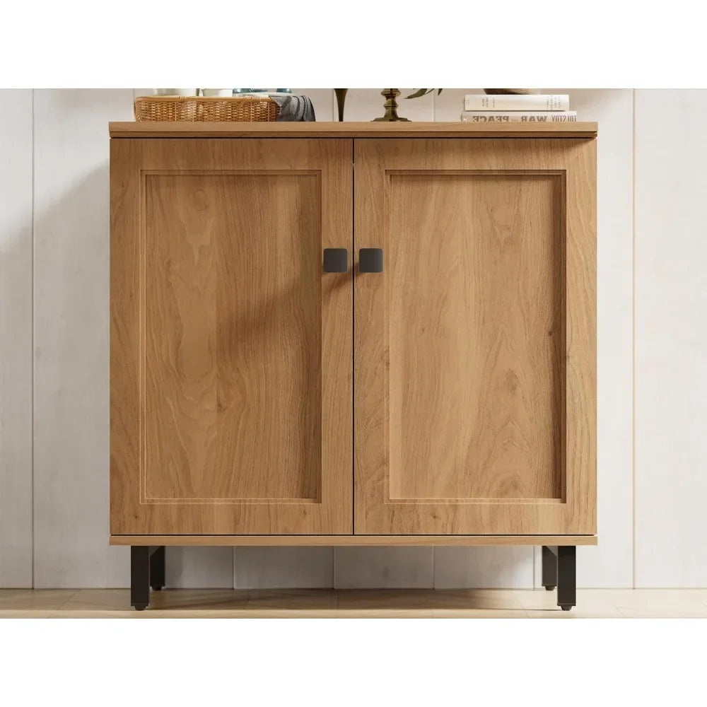 Buffet Sideboard Cabinet Farmhouse Modern 3 In 1 Storage
