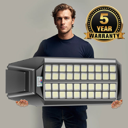 Outdoor Solar LED Light 8000W Garden Street Lamp With Motion