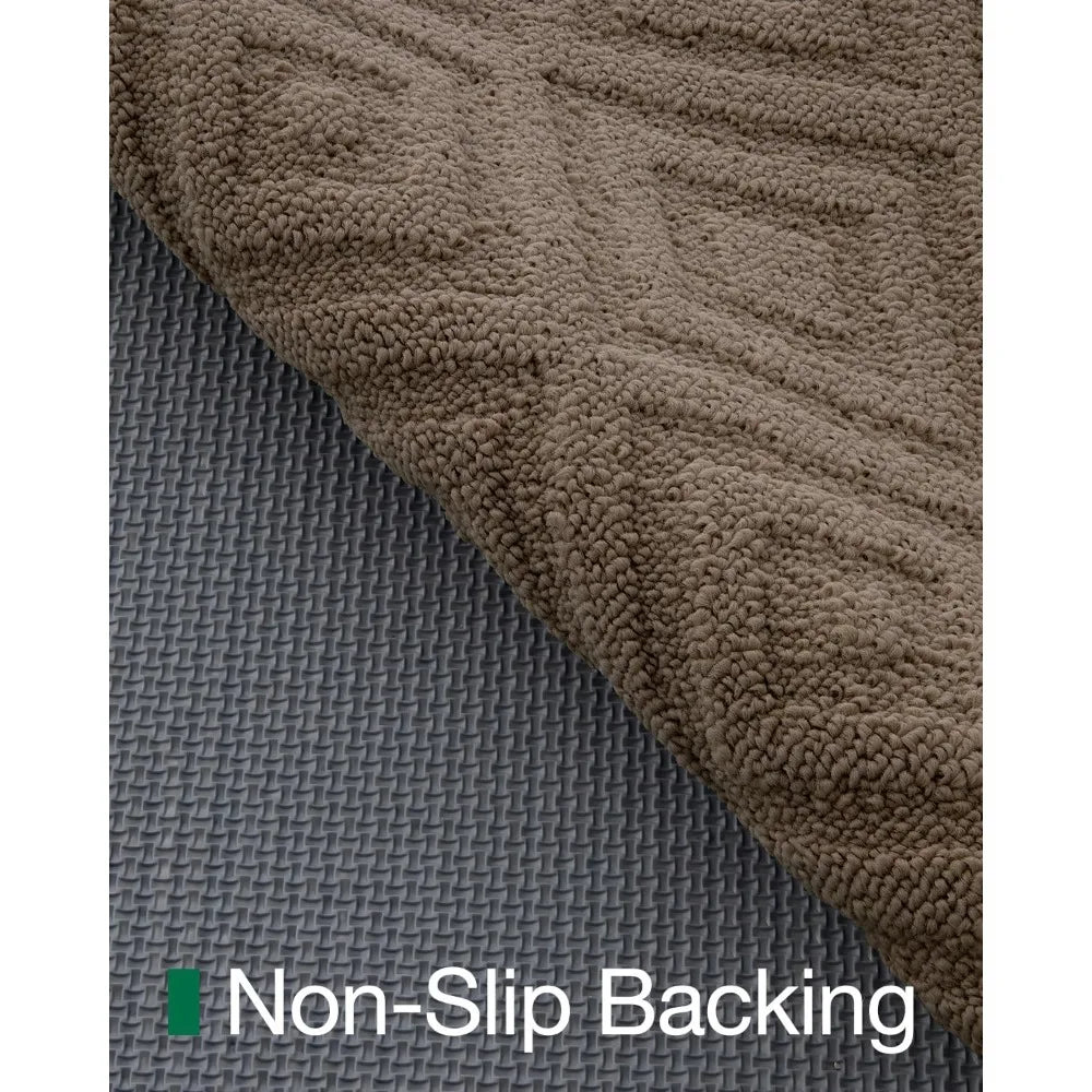 Absorbent Indoor Door Mat 36" x 60" Non-Slip,  Low Profile