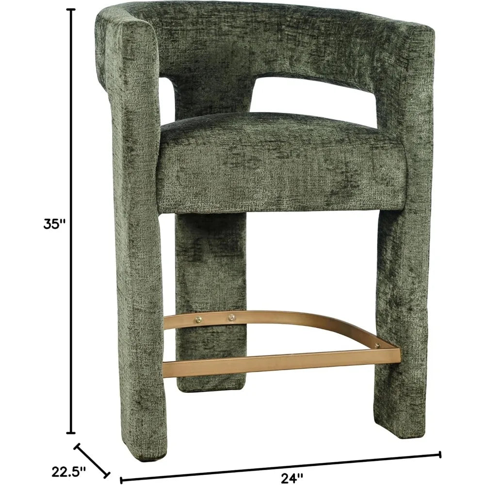 Jofran Upholstered Dining Chair With Arms For Kitchen Dining