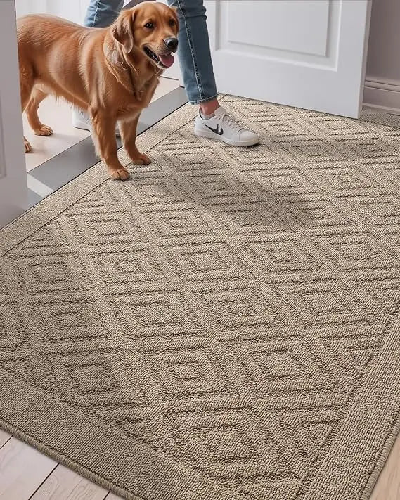 Absorbent Indoor Door Mat 36" x 60" Non-Slip,  Low Profile