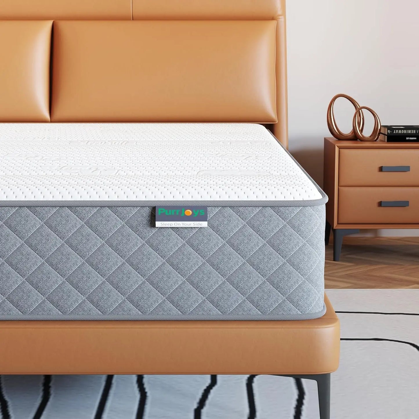 Full Queen Mattress Cooling Gel Memory Foam Pocket Spring