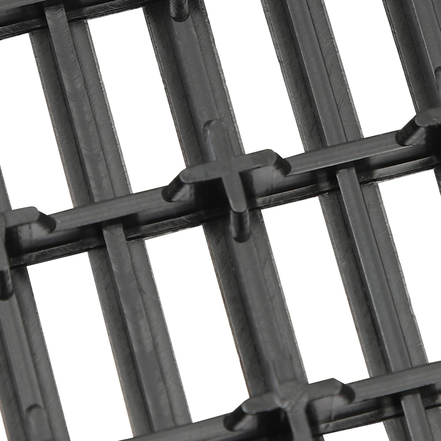 55 Pcs Black Interlocking Drainage Tiles 12x12 Non Slip Deck