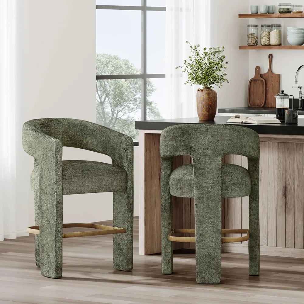 Jofran Upholstered Dining Chair With Arms For Kitchen Dining