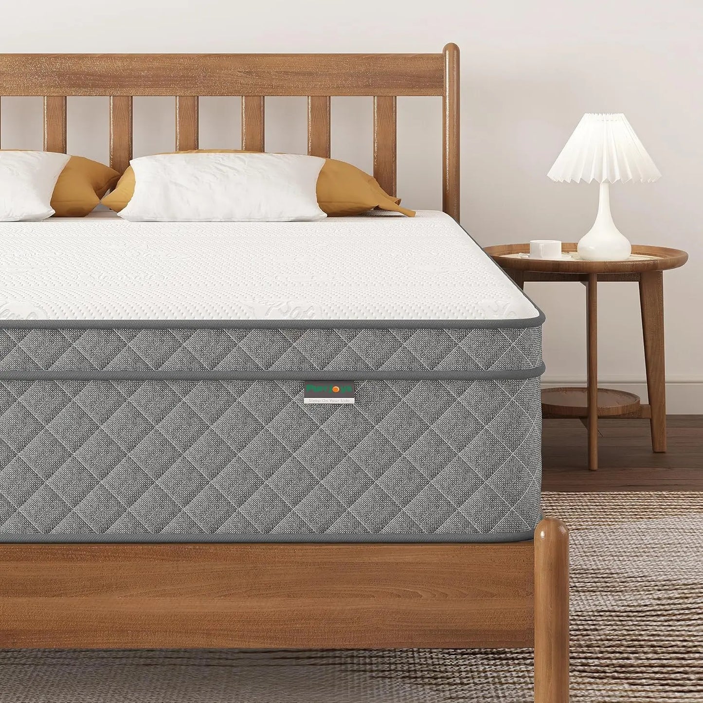 Full Queen Mattress Cooling Gel Memory Foam Pocket Spring