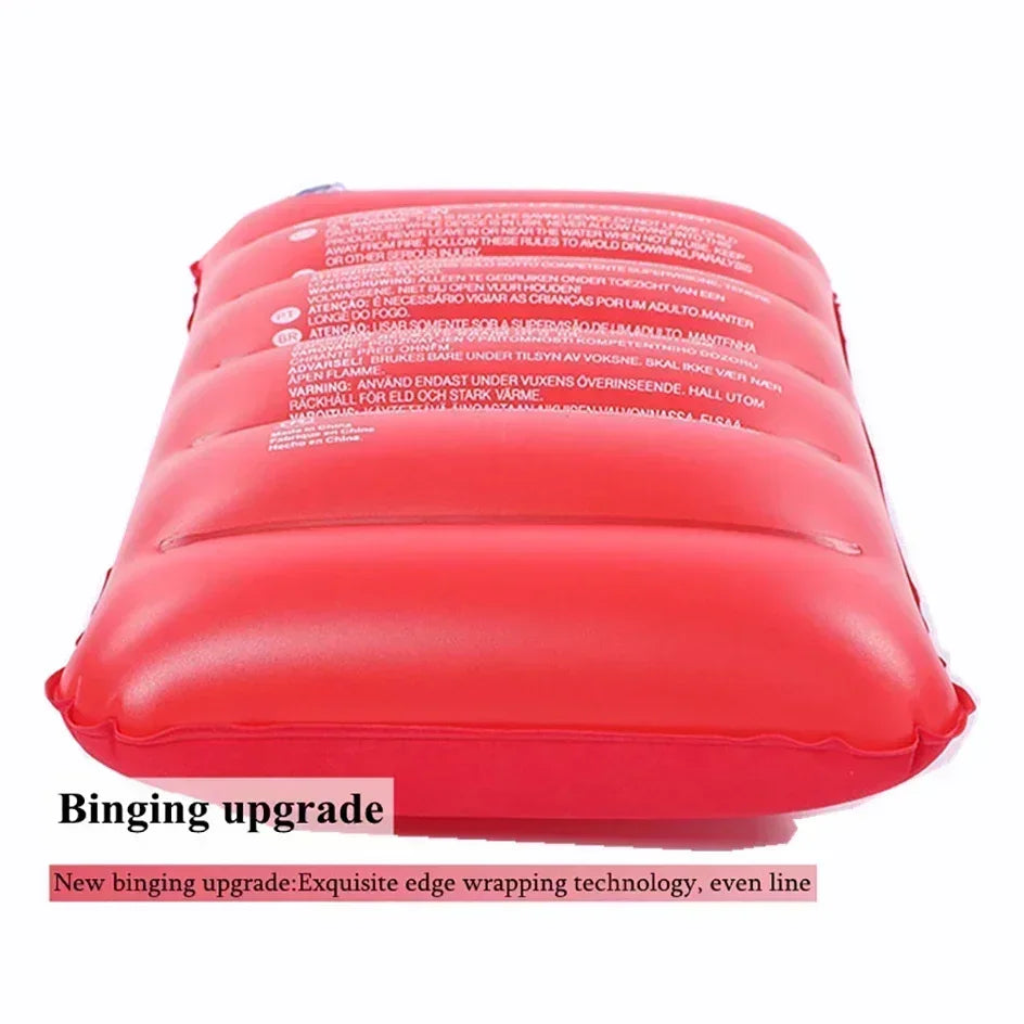 Outdoor Inflatable Air Cushion Pillow Folding Camping Travel Backrest