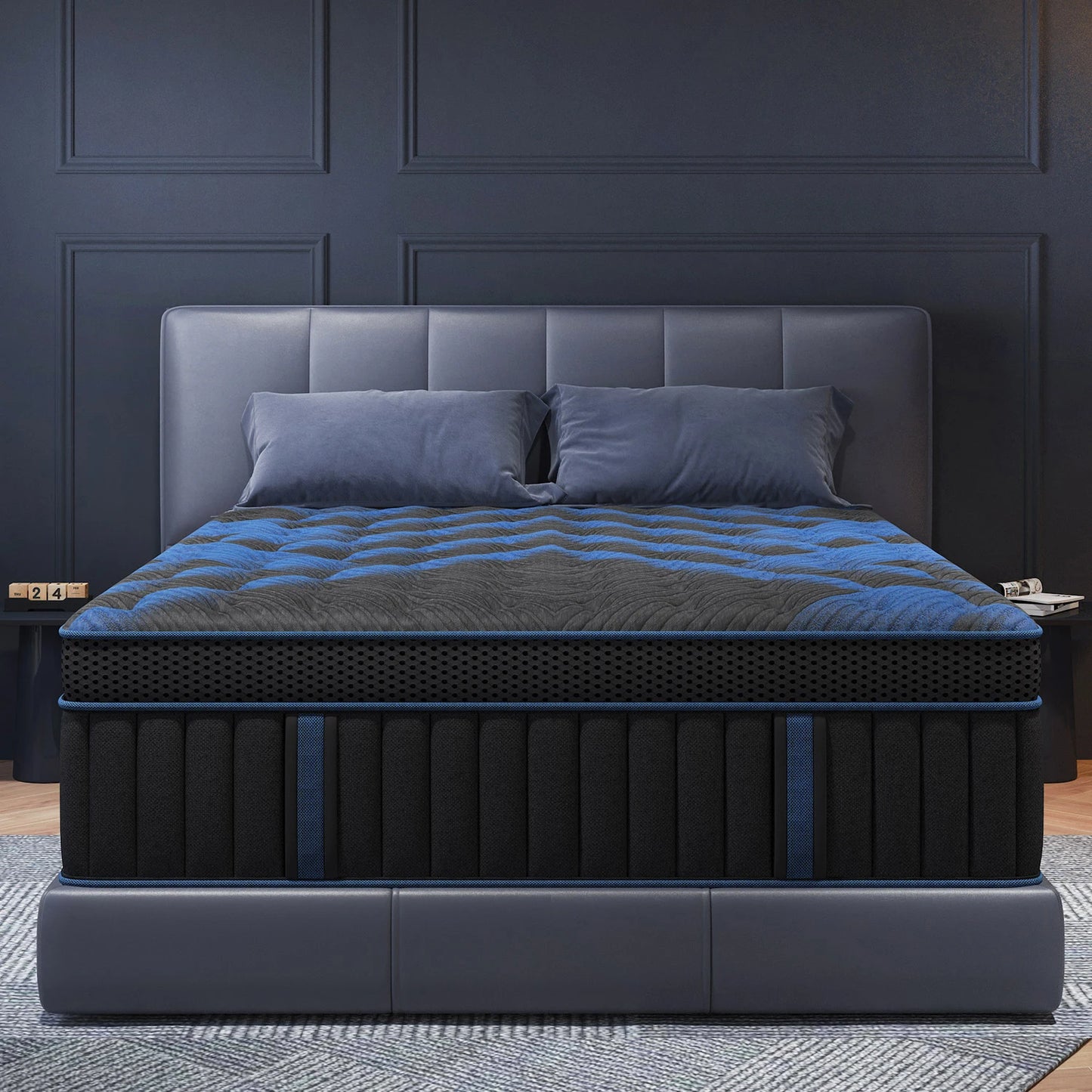 12" Gel Memory Foam Hybrid Pocket Spring Mattress Box